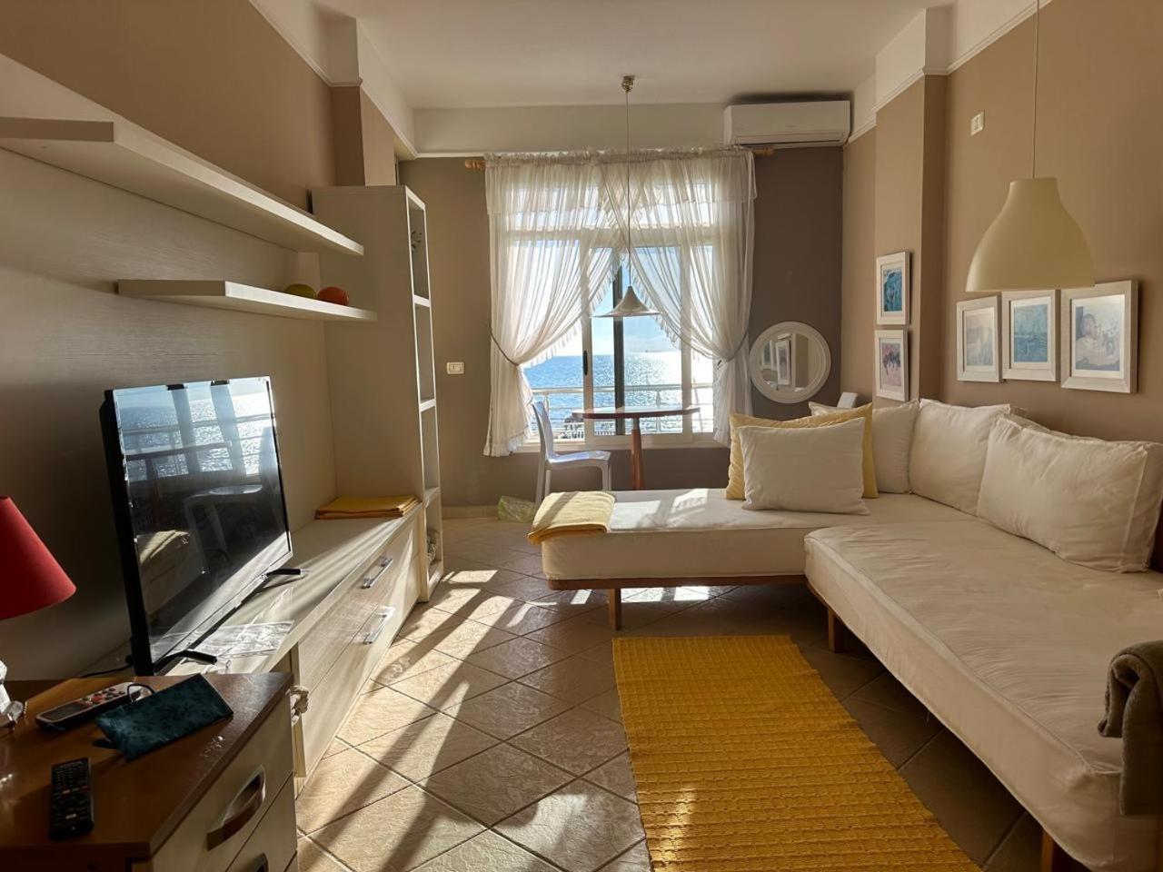 Beach View! Seaside Apartment Durres Luaran gambar